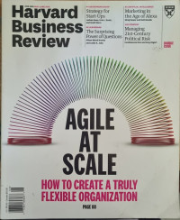 Image of Harvard Business Review: Agile At Scale