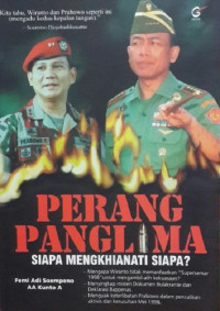 Image of Perang panglima: siapa mengkhianati siapa?